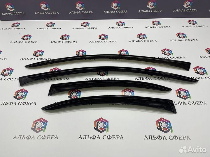 Дефлекторы на окна для Nissan Almera Classic 2002