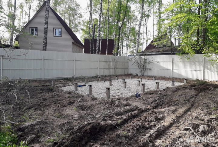 Фундамент жб сваи
