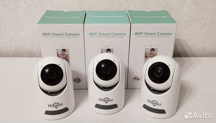 Камера видеонаблюдения IP Wi-Fi внутренняя 2 Мп