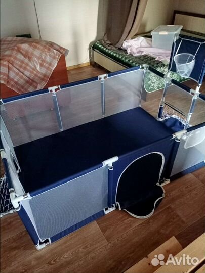 Большой детский манеж бу