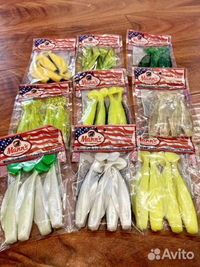 Виброхвост Manns Spirit 120 мм