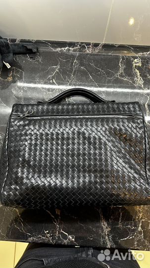 Кожаный портфель Bottega Veneta