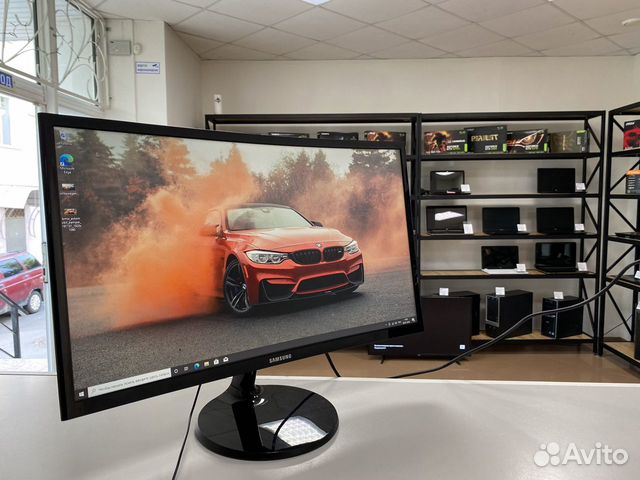 Изогнутый монитор 24 дюйма samsung Full HD купить в Орле | Электроника ...
