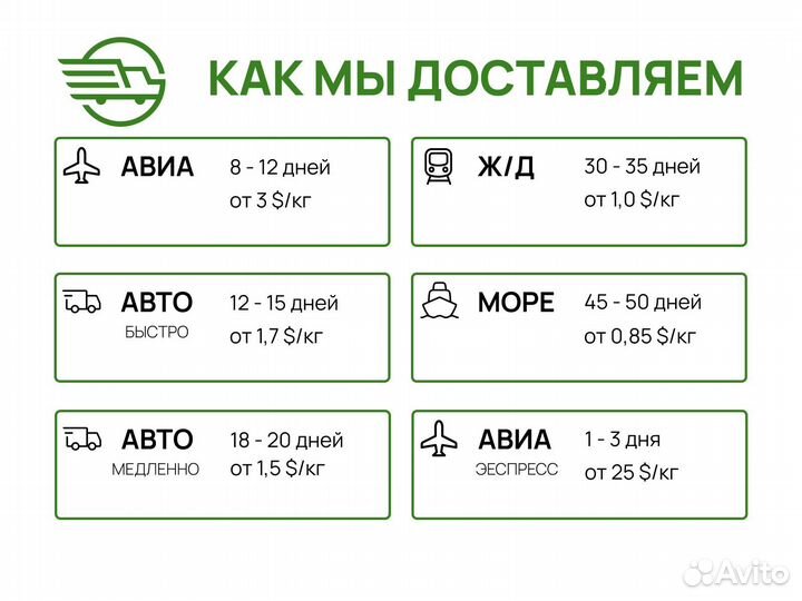 Доставка и выкуп товаров из китая карго