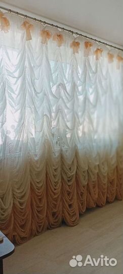 Французские шторы бу с градиентом