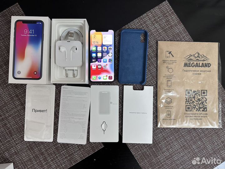 iPhone X 64 Gb Space Gray Ростест
