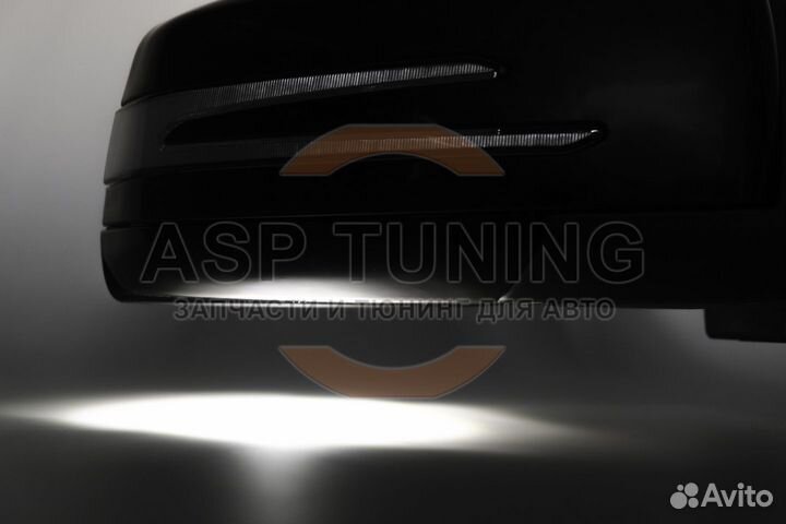 Зеркала Лада 4х4 в стиле Mersedes эл.складывание