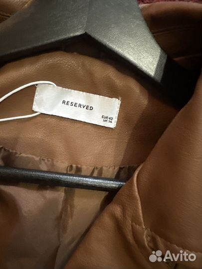 Кожаная куртка Reserved