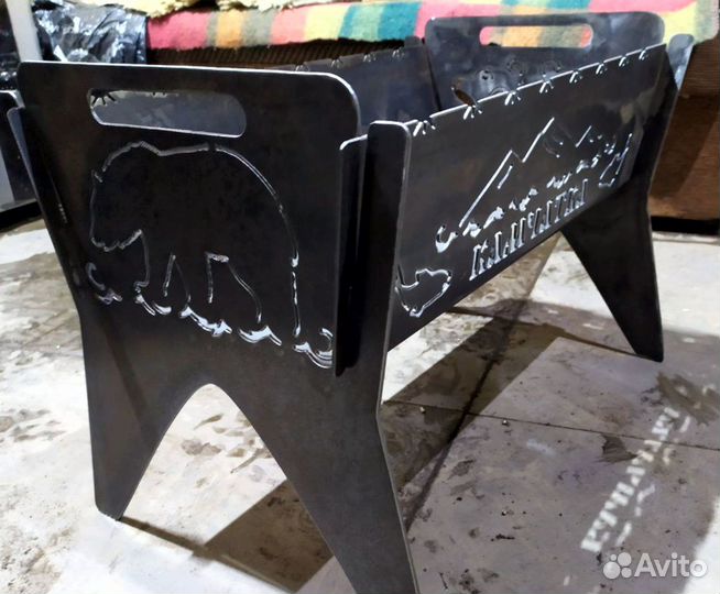 Мангал разборный 3мм