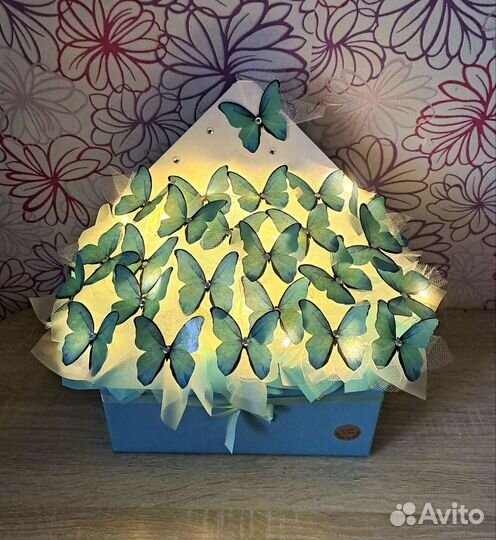 Букеты из бабочек