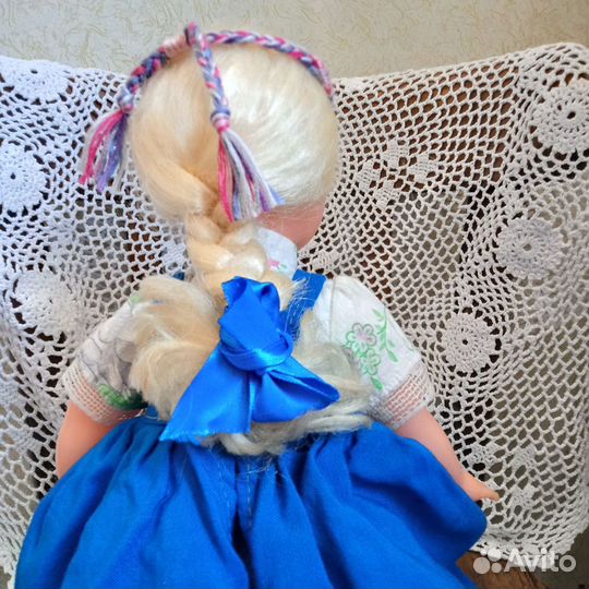Кукла ссср.Чайница
