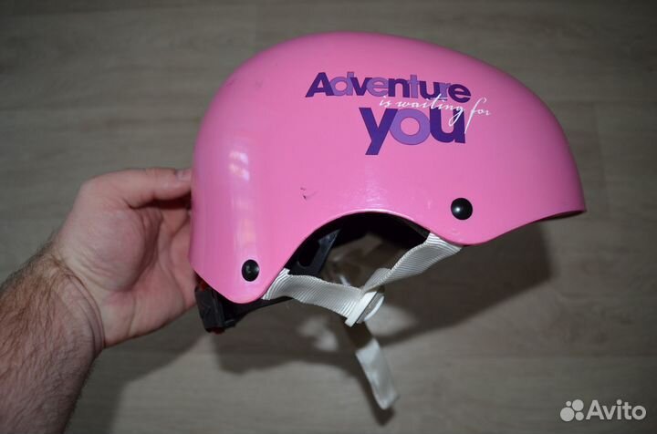 Роликовые коньки с каской и защитой для ребенка