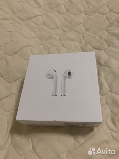 Коробка от беспроводные наушники airpods 1