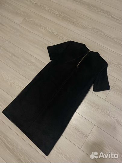 Платье Zara замшевое