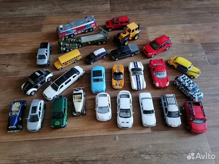 Машинки модельные железные