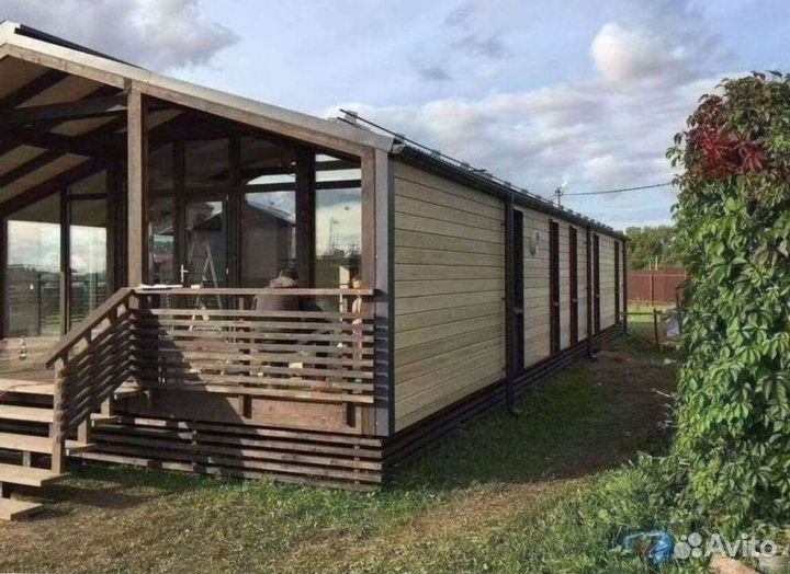 Модульный дом барнхаус