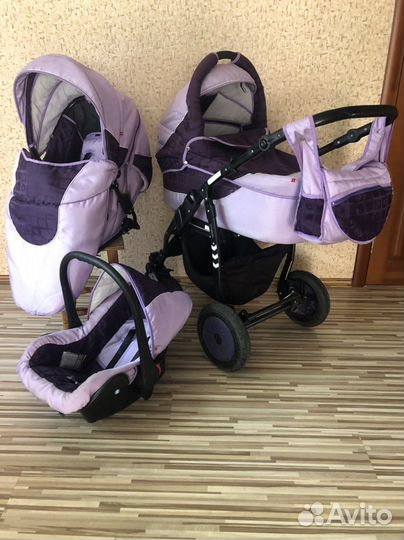 Коляска zipp 3 в 1 в отличном состоянии