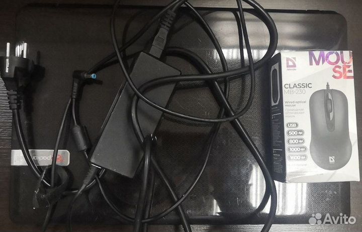 Ноутбук Packard Bell с SSD