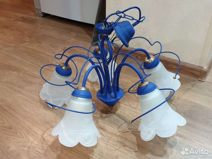 Люстра потолочная бу