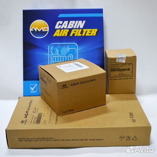 Фильтра Хендай Палисад / Киа Соренто 2.2 дизель