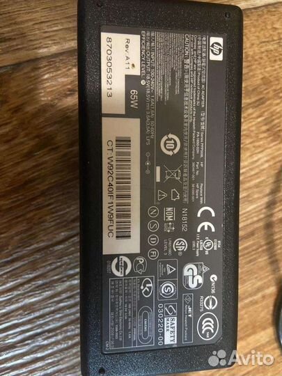 Блок питания для ноутбука hp