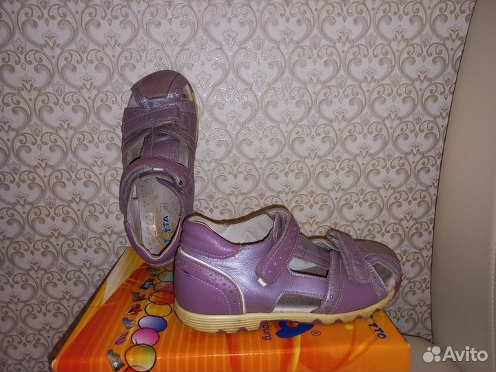 Босоножки для девочки. Натуральная кожа