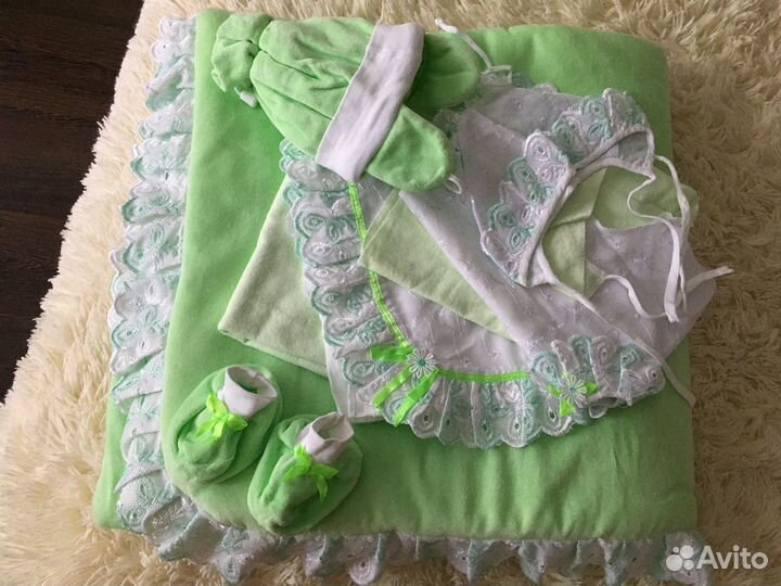 Комплект выписной (зимний) для новорожденного