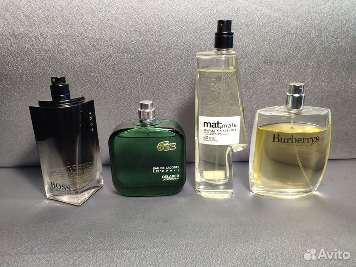 Туалетная вода в остатках или отливант 10 мл