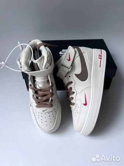 NikE air force 1 mid зимние