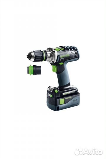 Аккумуляторная дрель-шуруповёрт festool DRC 18/4