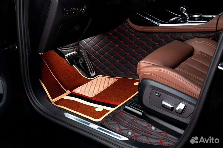 3D Коврики Lexus Салон Багажник из Экокожи
