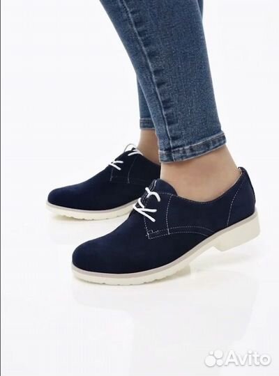 Ботинки новые,нат.замша,40