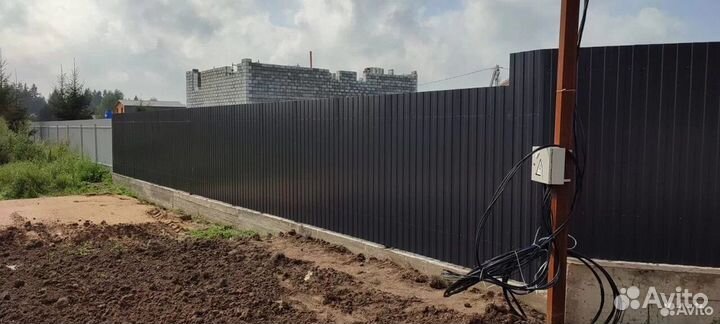 Установка заборов