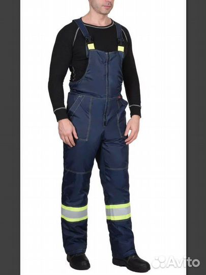 Спецодежда полукомбинезон зимний 46 размер