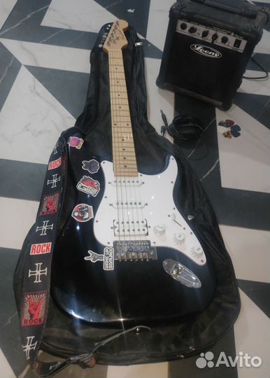 Электро гитара комплект fender (стиль )