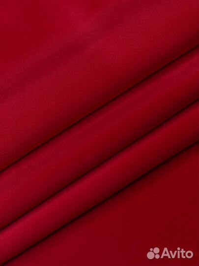Подкладочная ткань для шитья, красная.Поливискоза