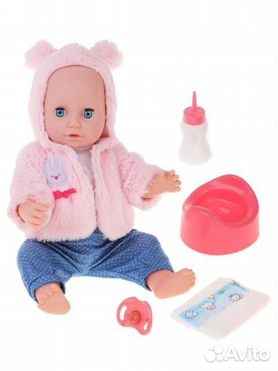 Пупс интерактивный 43см 