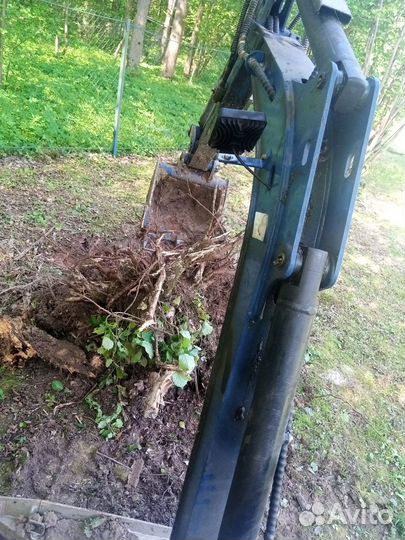 Услуги миниэкскаватора