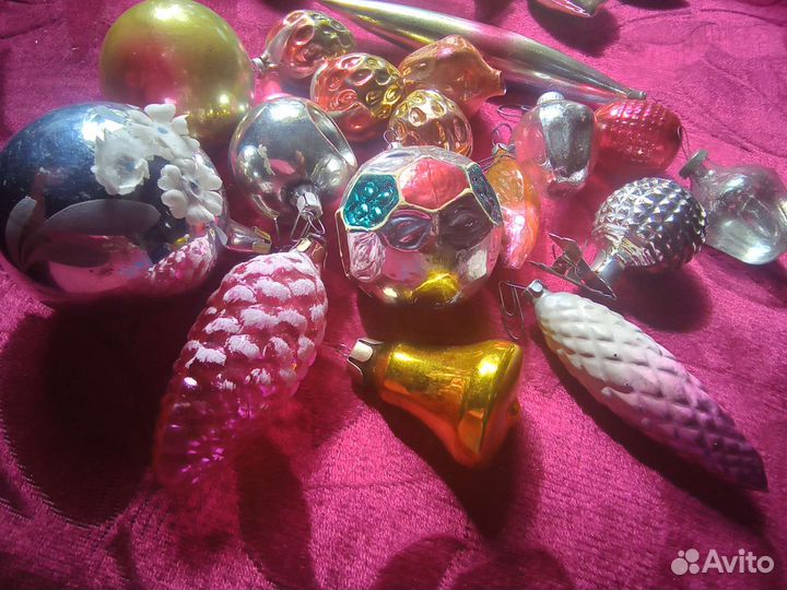 Елочные игрушки СССР