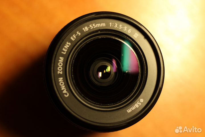 Объектив canon EF-S 18-55mm 3.5-5.6 III