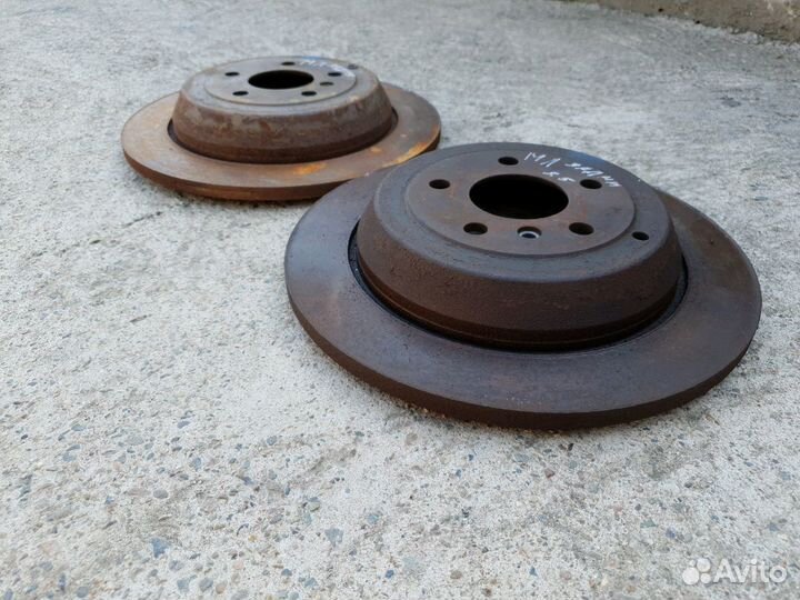 Диск тормозной задний комплект для Mercedes W164