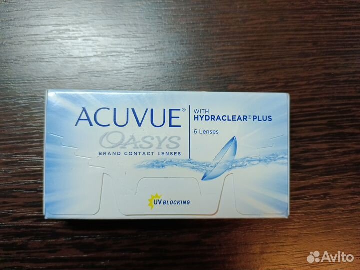 Линзы контактные acuvue oasys