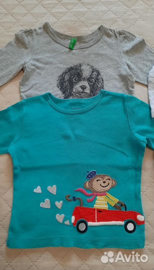 Лонгсливы на девочку 74р-р.Новые и б/у