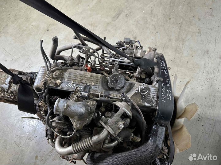 Двигатель Mitsubishi L200 2.5TD 4D56T