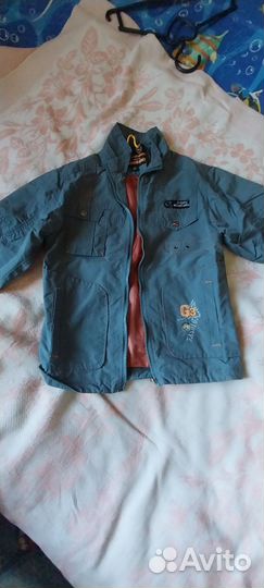 Куртка ветровка для мальчика 128