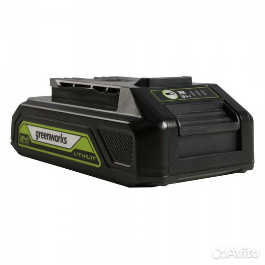 Аккумулятор Greenworks G24USB2, 24V (2 Ач) с USB разъемом
