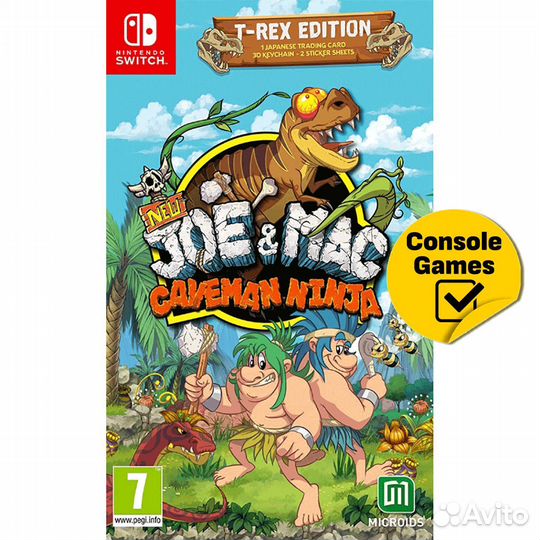 New Joe & Mac Caveman Ninja Limited (Switch)