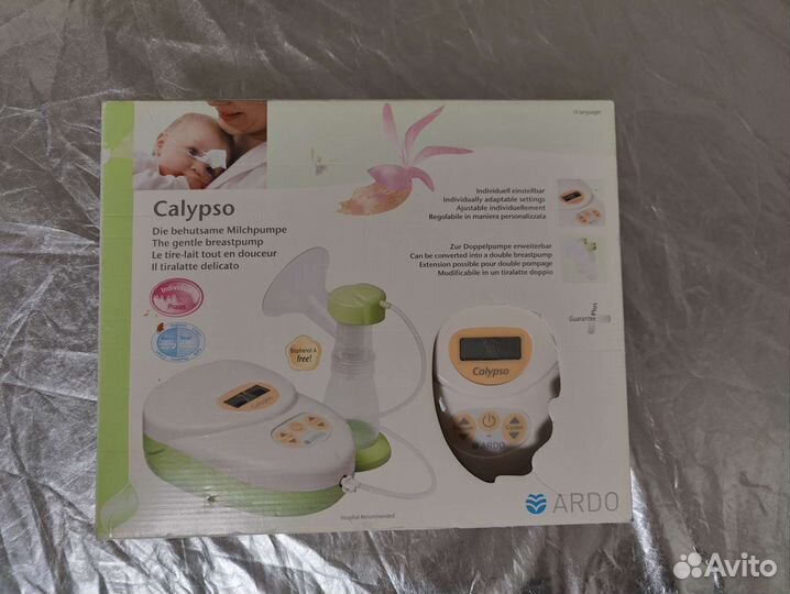 Молокоотсос ardo электрический+пакеты для хранения
