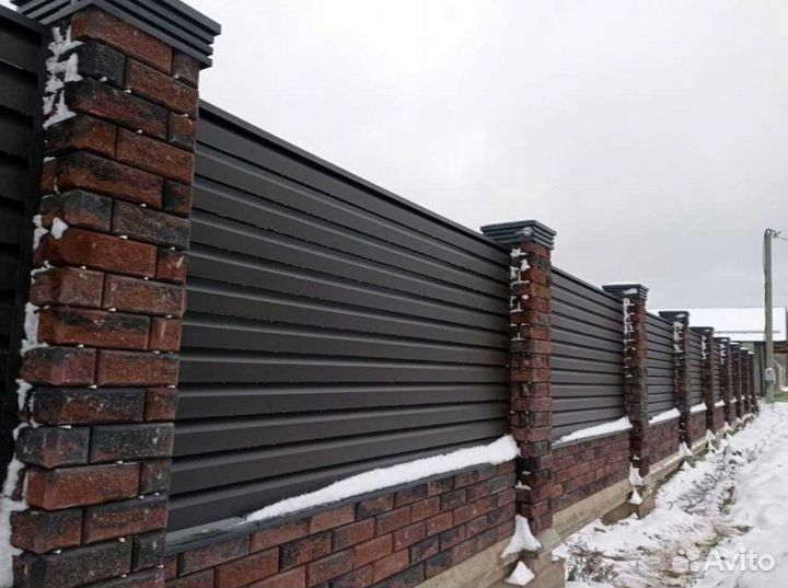 Забор жалюзи