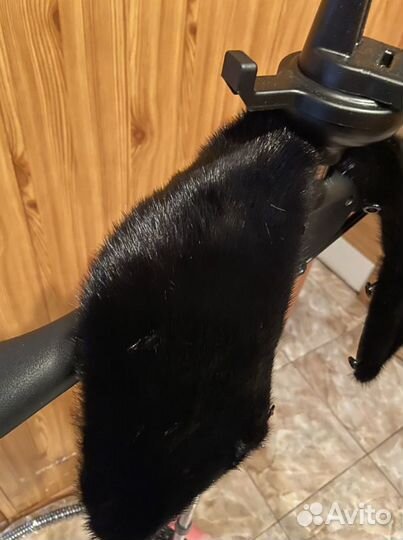 Плащ кожаный